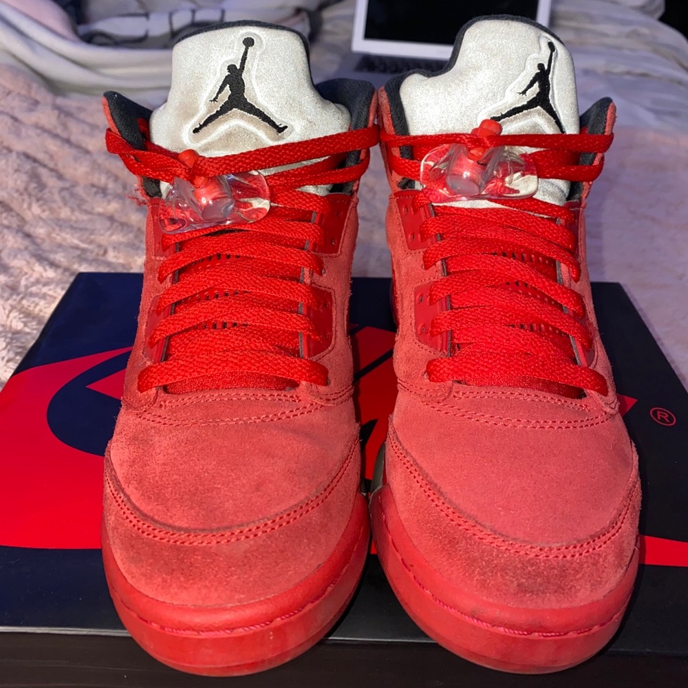 Jordan 5 Red - Picture 2 of 5